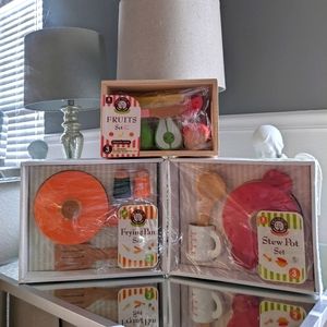 Premium woody puddy play house toys set of 3